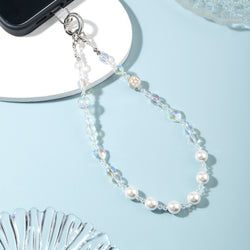 Crystal Heart Phone Charms
