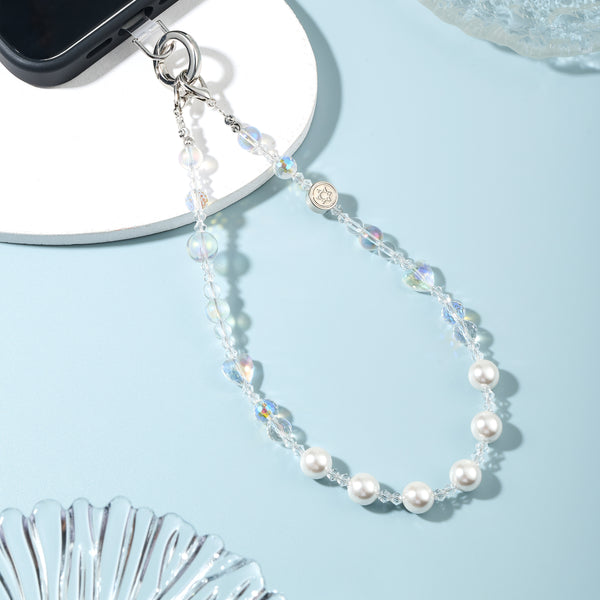 Crystal Heart Phone Charms