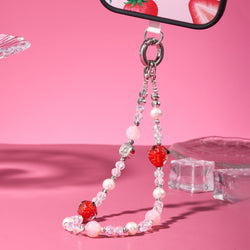 Strawberry Kiss Phone Charms